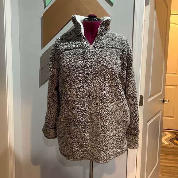 Vici Collection oversized sherpa pullover - Picture 6 of 16
